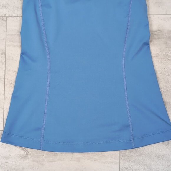 Nike Dri Fit Tank Top Slim Athletic Sporty Yoga Racerback Blue Womens Size Small - Picture 3 of 10